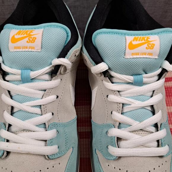 %Nike SB Dunk Low Pro 304292-410 2014 Gulf Of Mexico Size 12 Men Glacier - A1 main image 10